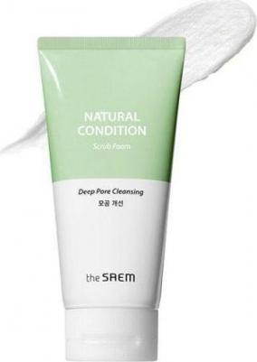 Пенка-скраб для лица Natural Condition Scrub Foam Deep Pore Cleansing 150мл – фото 7