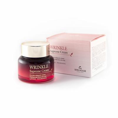 Питательный крем разглаживающий морщины с женьшенем WRINKLE SUPREME, 50 мл – фото 4