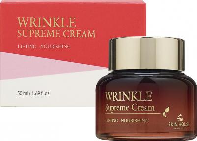 Питательный крем разглаживающий морщины с женьшенем WRINKLE SUPREME, 50 мл – фото 11