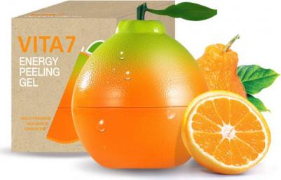 Пилинг-гель для лица энергетический с AHA-BHA кислотами - Vita7 energy peeling gel, 100мл