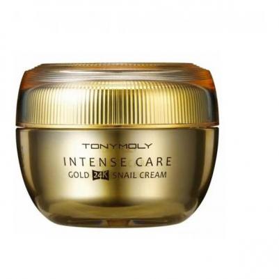Крем для лица с муцином улитки и коллоидным золотом INTENSE CARE GOLD 24K SNAIL CREAM, 45мл – фото 1