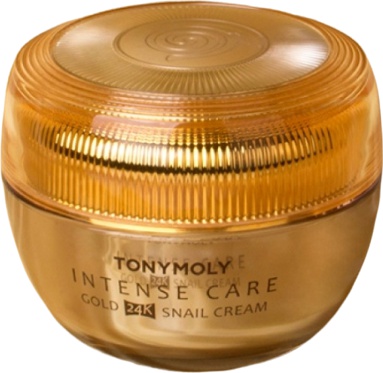 Крем для лица с муцином улитки и коллоидным золотом INTENSE CARE GOLD 24K SNAIL CREAM, 45мл – фото 3