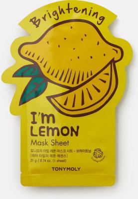 Маска I'm Real Mask Sheet (Lemon) – фото 2