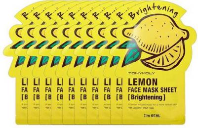 Маска I'm Real Mask Sheet (Lemon) – фото 5
