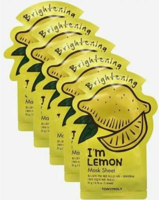 Маска I'm Real Mask Sheet (Lemon)