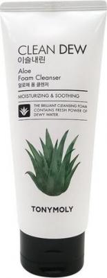 Пенка для умывания с экстрактом алоэ Clean Dew Aloe 180 мл – фото 1