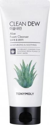 Пенка для умывания с экстрактом алоэ Clean Dew Aloe 180 мл