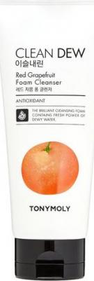 Пенка для умывания с экстрактом грейпфрута Clean Dew Red Grape Fruit Foam Cleanser, 180 мл – фото 1
