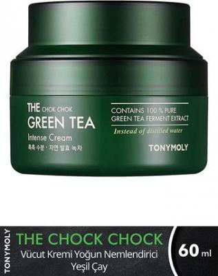 Увлажняющий крем для лица с экстрактом зеленого чая THE CHOK CHOK GREEN TEA Intense Cream, 60мл – фото 1