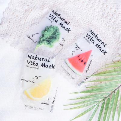 Уход за кожей лица Маска для лица Natural Vita осветляющая – фото 7