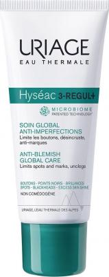 Hyseac Anti-Blemish Global Care 40 мл - Уменьшает прыщи и пятна, очищает поры - Крем с салициловой кислотой и AHA-кислотами - Действует от 4 часов – фото 3