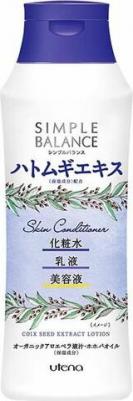 Simple Balance - Увлажняющий лосьон для лица 3в1 с экстрактом семян коикса, 200мл – фото 1