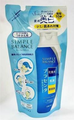 Увлажняющий лосьон для лица три в одном с гиалуроновой кислотой с эффектом выравнивания цвета кожи Simple Balance, 200 мл