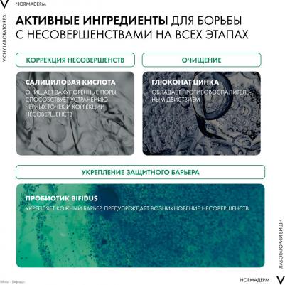 Normaderm Phytosolution Очищающий гель для умывания, 200 мл – фото 12