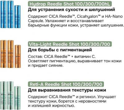 Бустер-сыворотка с микроиглами и ретинолом Reti-A Reedle Shot 100 50 мл – фото 2