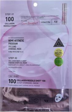 Vt Двухэтапная, гидрогелевая маска для лица с микроиглами и коллагеном Vita-Light Reedle Shot 100 Collagen Extract Mask – фото 6