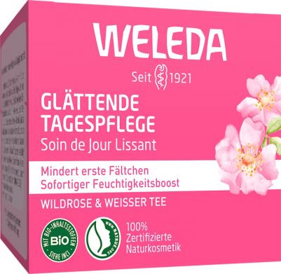 Органический разглаживающий дневной крем с дикой розой и белым чаем – фото 10