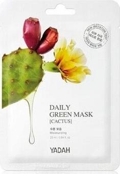 Увлажняющая маска на тканевой основе с экстрактом опунции DAILY GREEN MASK-CACTUS 1 шт – фото 3
