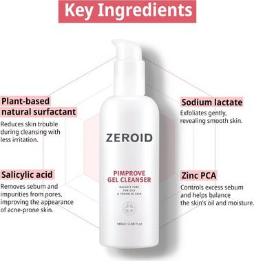 Гель для умывания проблемной, склонной к жирности кожи, 180 мл, Pimprove – фото 2