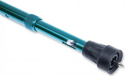 AMCТ23 / Амрос - трость телескопическая, с ортопедической пластиковой ручкой, с УПС, синяя – фото 1