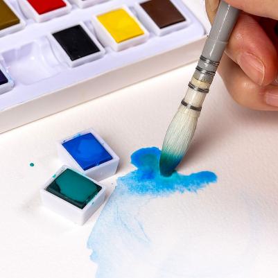 Акварель художественная в кюветах НАБОР 24 цвета по 2 – фото 5