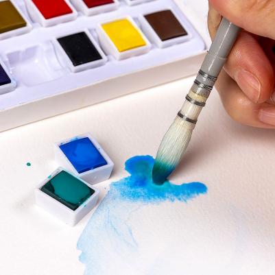 Акварель художественная в кюветах набор 48 цветов по 2,5 г "Art debut" – фото 15