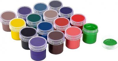 Гуашь "Академия классическая экстра", 16 цветов по 20 мл – фото 5