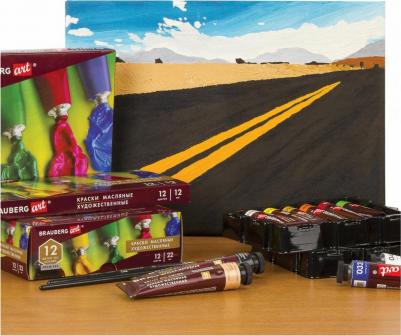 Краска масляная художественная PREMIERE, 46 мл, профессиональная серия, ОЛИВКОВАЯ, 191436 – фото 3