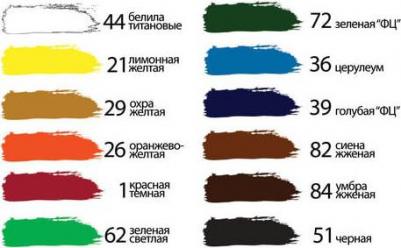 Краски акриловые художественные "CLASSIC", НАБОР 12 цветов по 12 мл, в тубах, 191122 – фото 15