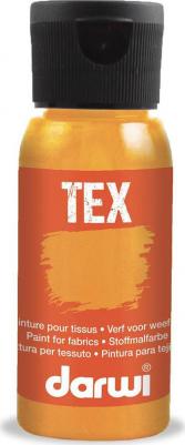 DA0100050 Краска для ткани TEX, 50 мл (763 оранжевый неон) – фото 3