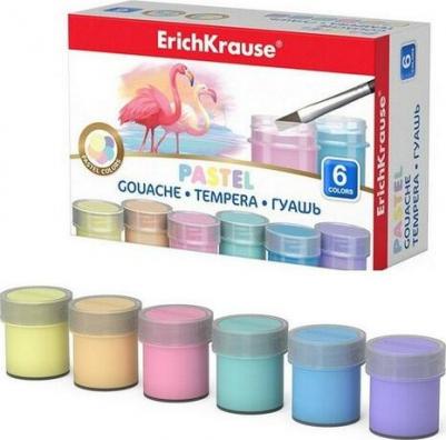Гуашь ® Pastel 6 цветов по 20мл – фото 1