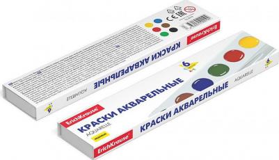 Краски акварельные Basic 6 цветов – фото 7