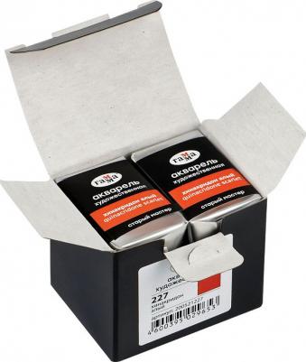 Акварель художественная "Старый мастер", хинакридон алый, 2,6 мл, кювета – фото 7