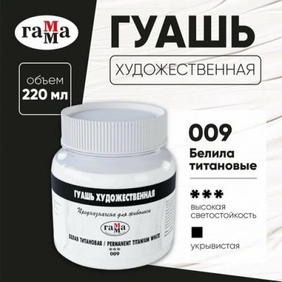 Гуашь художественная 1 шт. 220 мл, белила титановые, 0.20.В220.009 – фото 7