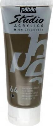 Акриловая краска Studio Acrylics 831-064 умбра натуральная 100 мл