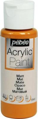 Краска акриловая Acrylic Paint матовая Карамель 59 мл