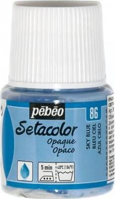 Краска Setacolor 45 мл для темных и светлых тканей небесно-голубая – фото 1