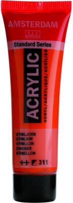 Краска акриловая Amsterdam туба 20мл №311 Ккиноварь