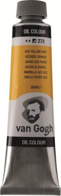 Масло Van Gogh №270 Желтый насыщенный АЗО, 40 мл. VG-02052703 Масл.кр Van Gogh №270 Желтый насыщенный АЗО, 40 мл