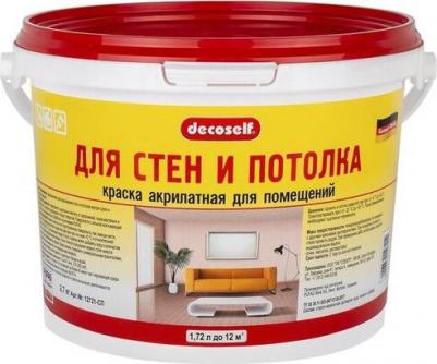 краска в/д для стен и потолков / краска в/д для стен и потолков акрилатная