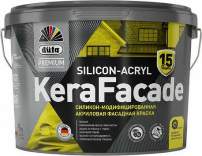 Краска акриловая Kerafacade матовая белый 0.9 л – фото 1