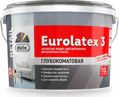 Краска Retail ВД EUROLATEX 3