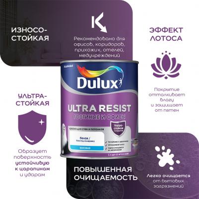 Краска для гостиных и офисов ULTRA RESIST 4630049104764 – фото 3