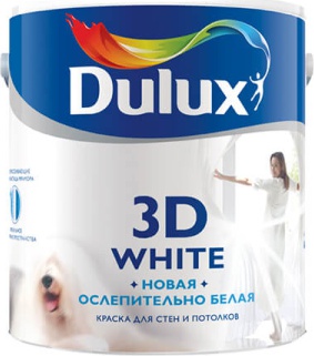 Краска для стен и потолков 3D WHITE 4630049104269 – фото 4