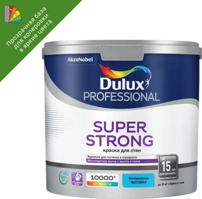 Краска для стен и потолков Super Strong матовая прозрачная база C 2.25 л – фото 2