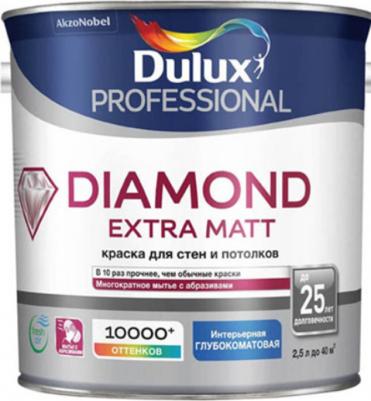 Краска для стен и потолков водно-дисперсионная Diamond Matt матовая база BW 1 л – фото 7