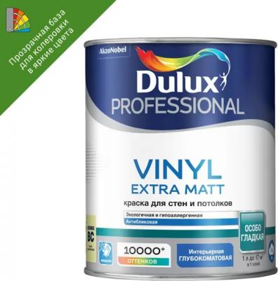 Краска для стен Prof Vinyl Ext Matt матовая прозрачная база BC 0.9л – фото 5