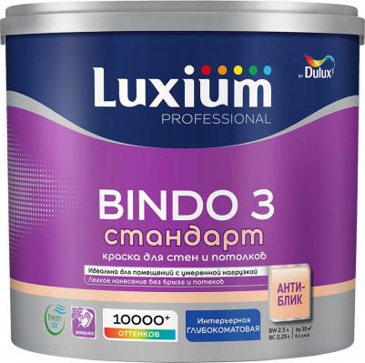 Краска интерьерная Bindo 3 база BC бесцветная 2,25 л – фото 7