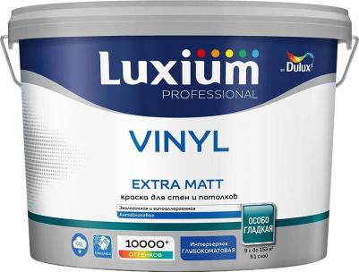 Краска моющаяся Vinyl Extra Matt база BW белый 9 л – фото 4