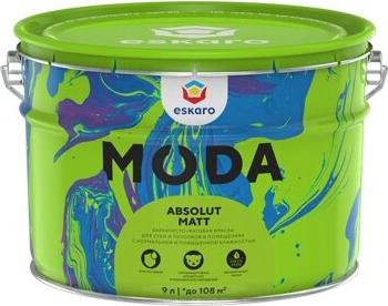 Краска для стен и потолков Moda Absolute Matt база А (0,9л) – фото 3
